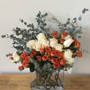 Amber Kiss Vase